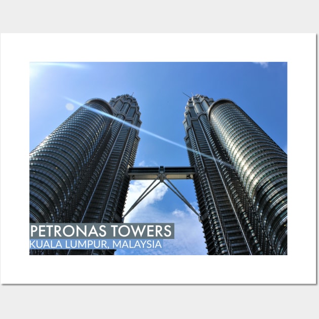 Petronas towers, Kuala Lumpur, Malaysia Wall Art by Kuro